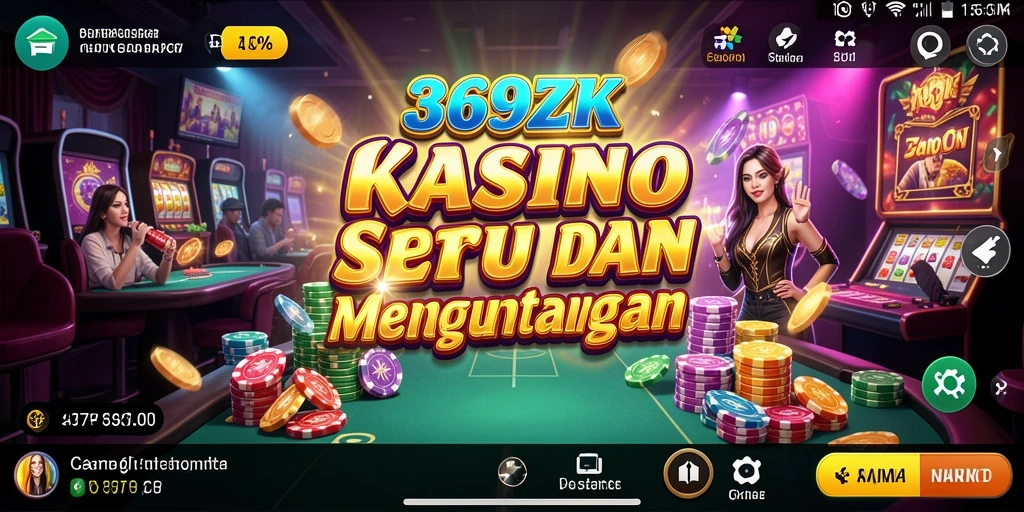 Tampilan menawan dari gameplay 369ZK yang memukau.