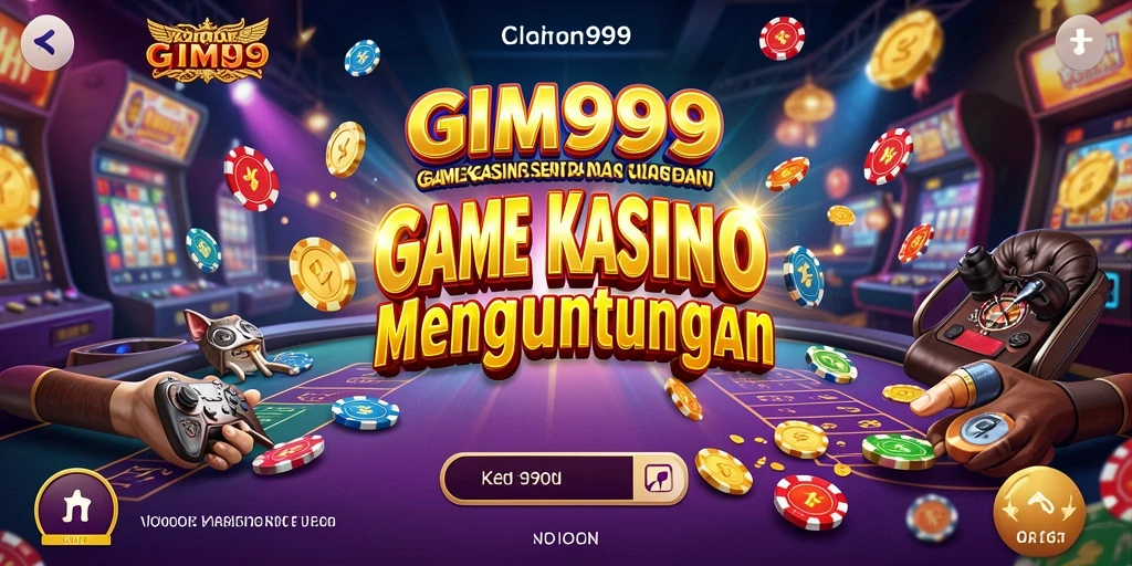 Screenshot GIM999 menampilkan gameplay yang mengasyikkan dalam permainan Kasino.
