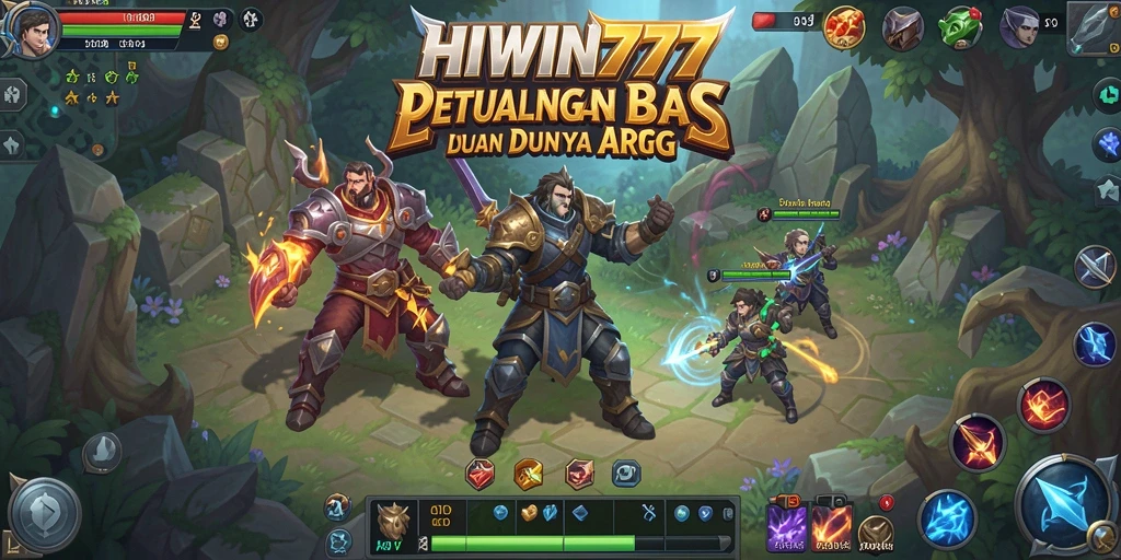 Gameplay seru HIWIN777 dengan aksi ARPG yang mendebarkan.