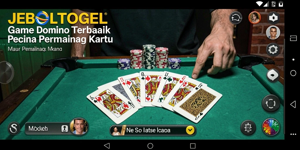 Tampilan gameplay Domino yang seru dan interaktif.