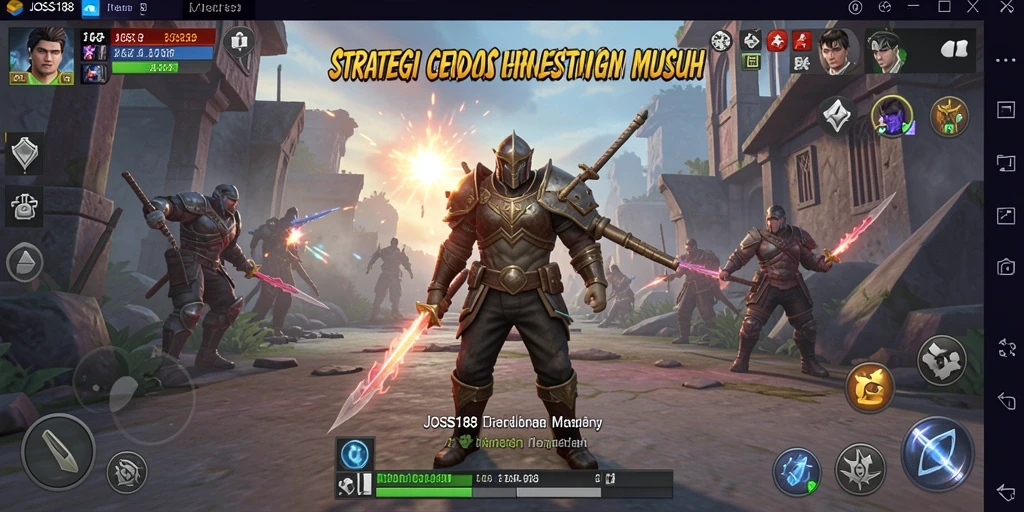 Screenshot gameplay JOSS188 dengan tampilan strategi yang menarik.