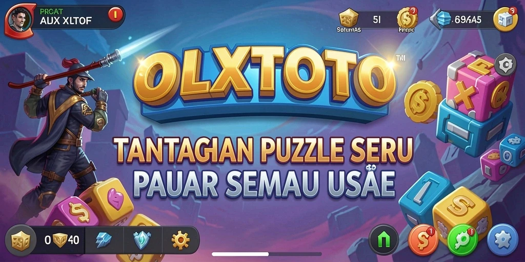 Tampilan gameplay menarik OLXTOTO dengan beragam teka-teki.