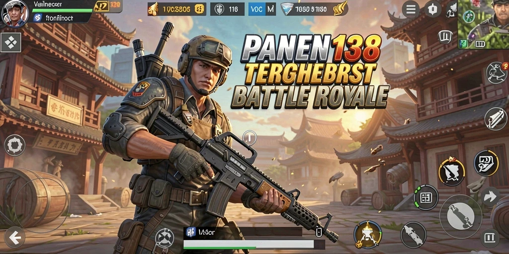 Tangkapan layar gameplay menunjukkan aksi laga penuh strategi di PANEN138.