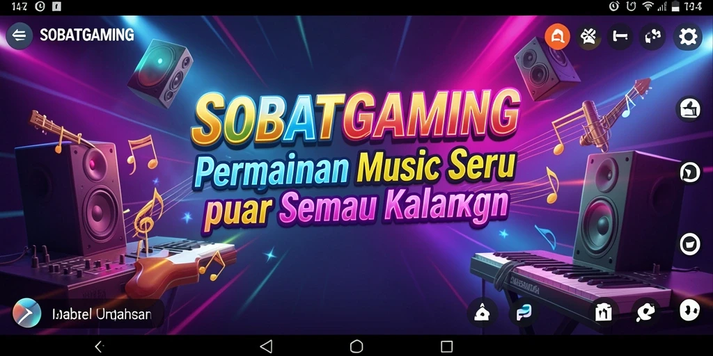 Tampilan gameplay SOBATGAMING yang menarik dan penuh warna.
