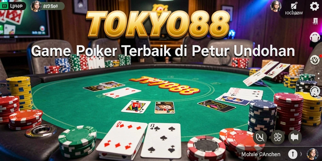 Screenshot gameplay TOKYO88 yang menampilkan momen seru Poker.